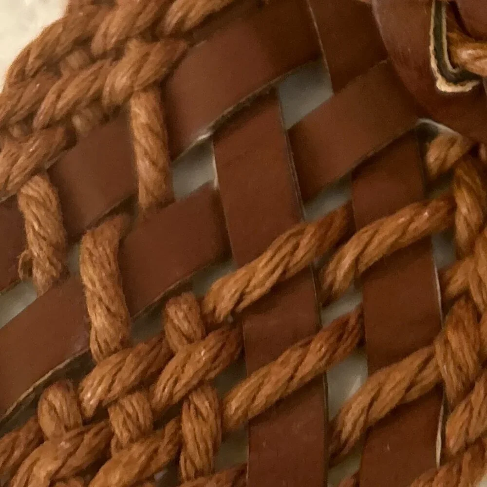 Source Unknown brown braided